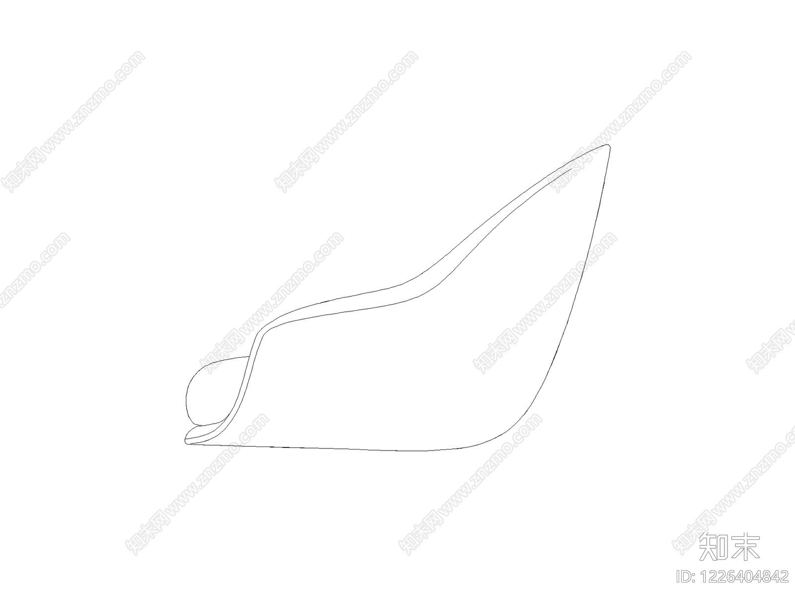 沙发cad施工图下载【ID:1226404842】