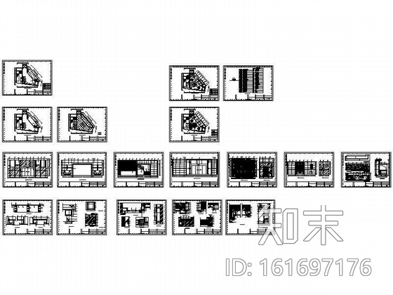 某宾馆大厅设计施工图施工图下载【ID:161697176】