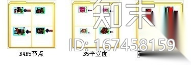 [深圳]精装酒店客房BI型套房室内施工图cad施工图下载【ID:167458159】