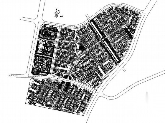 [都江堰]居住区园林景观园建工程施工图施工图下载【ID:161089138】
