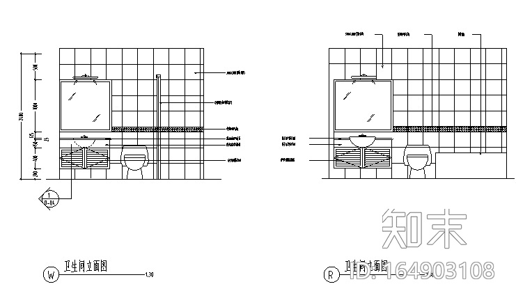 20套样板房装饰装修设计施工图cad施工图下载【ID:164903108】