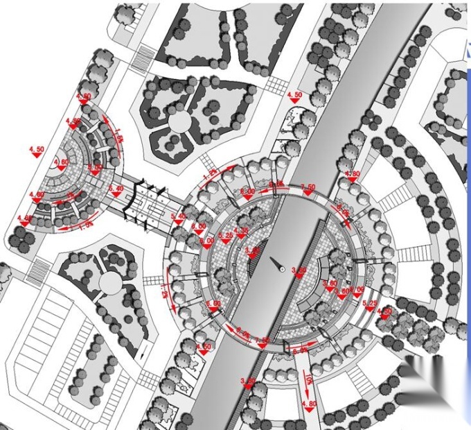 [浙江]中心区环河景观设计cad施工图下载【ID:161035133】