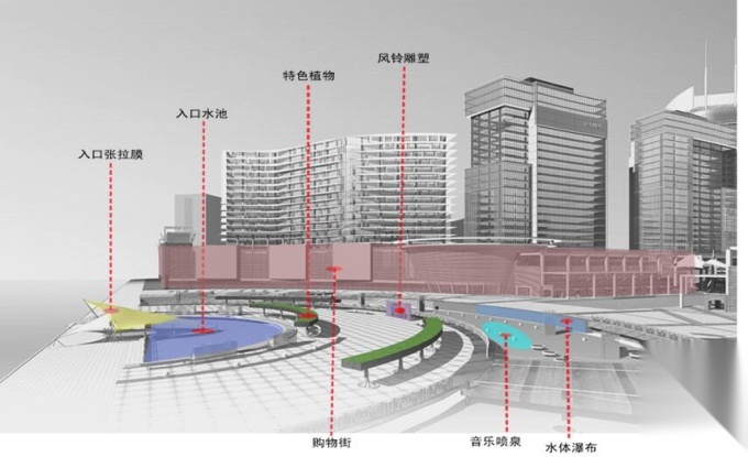 [浙江]中心区环河景观设计cad施工图下载【ID:161035133】