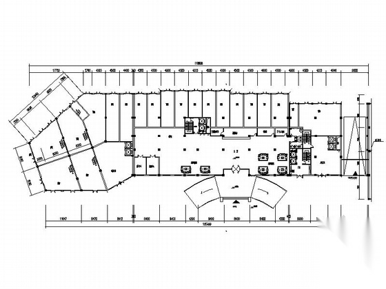 贴瓦屋面高层单公寓建筑施工图cad施工图下载【ID:165602170】