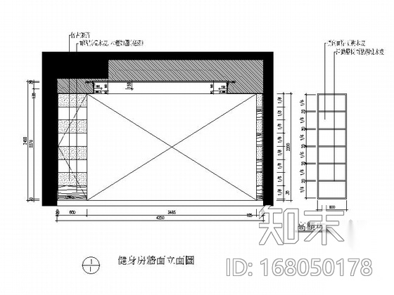 [杭州]某现代风格跃层样板房装修施工图（含实景）施工图下载【ID:168050178】