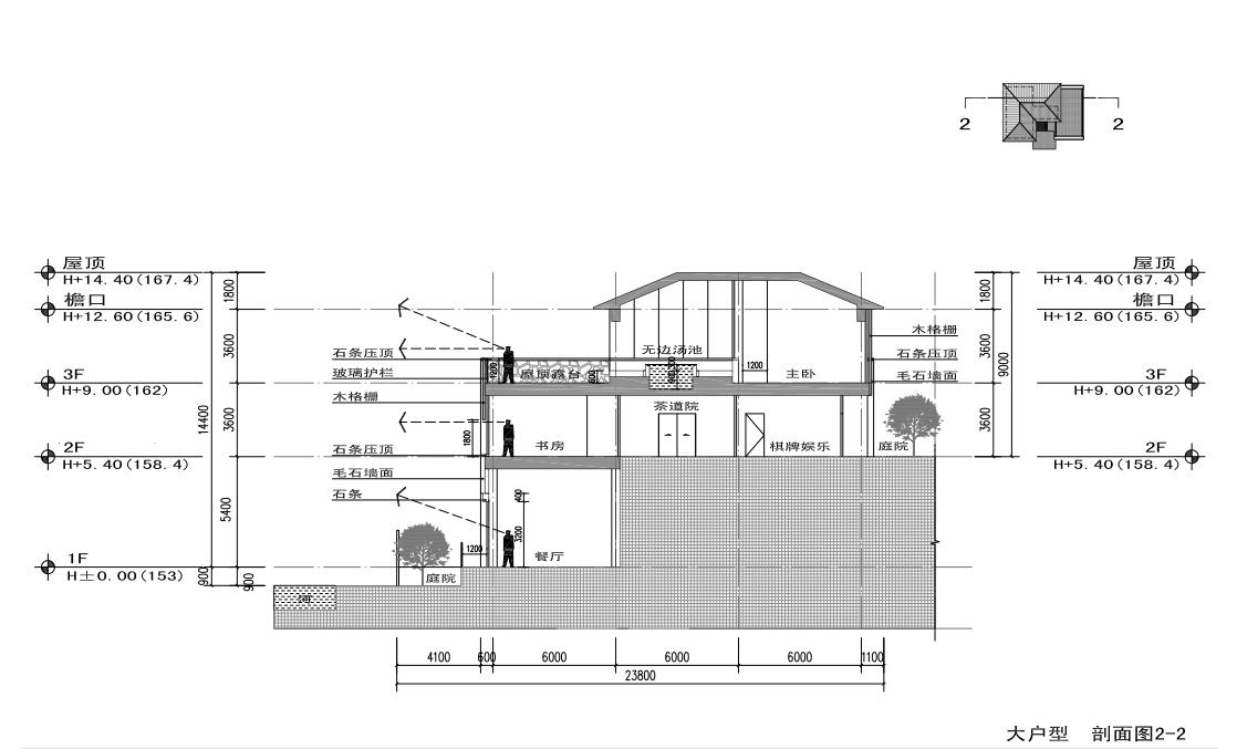 [浙江]宁海森林温泉度假区建筑方案设计（PDF+83页）cad施工图下载【ID:166330137】