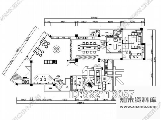 施工图福建某名品酒庄室内装修施工图cad施工图下载【ID:632116057】