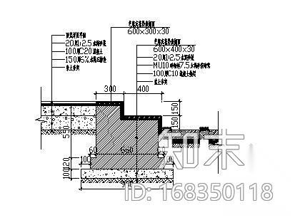 中式现代四角亭施工大样施工图下载【ID:168350118】