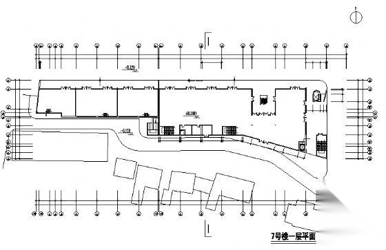 某四层商业中心建筑方案图cad施工图下载【ID:151463168】