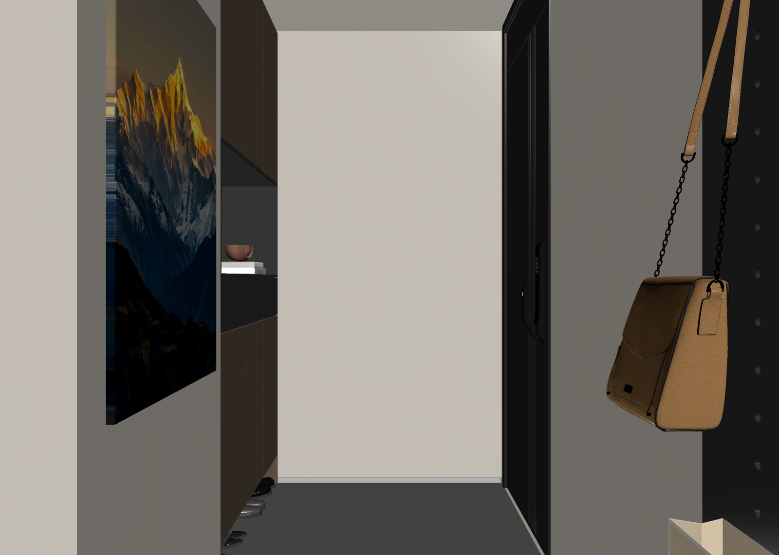 意式玄关3D模型下载【ID:1215161575】