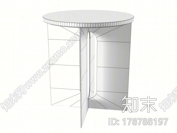 现代风格茶几组合3D模型下载【ID:178788197】