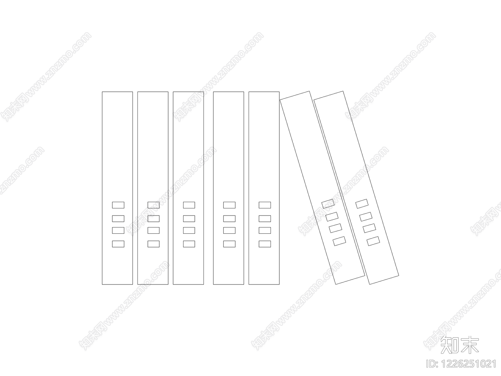 柜子cad施工图下载【ID:1226251021】