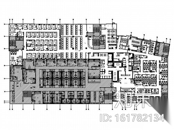 [广东]休闲会馆水疗SPA室内设计施工图（含效果）cad施工图下载【ID:161782134】