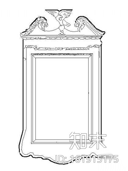 镜面图块cad施工图下载【ID:161915175】