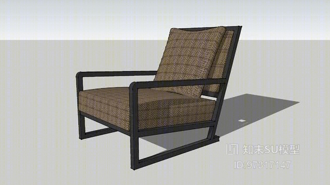 西蒙现代职业的椅子SU模型下载【ID:97317147】