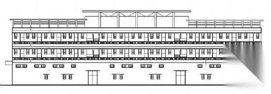 广东某乡村三层综合楼建筑施工图施工图下载【ID:149573176】