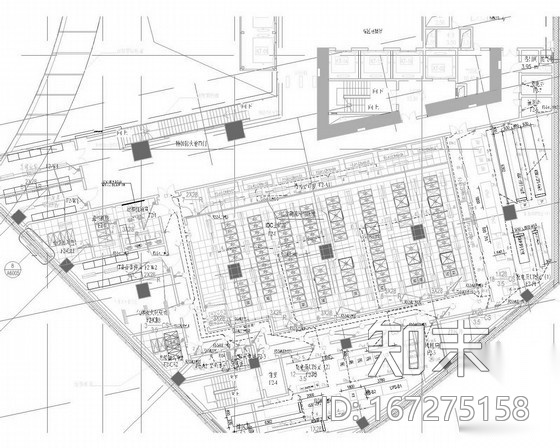 [北京]二层机房专项电气施工图cad施工图下载【ID:167275158】