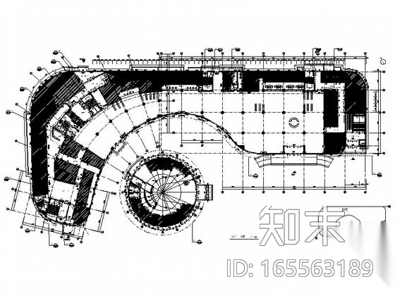 [内蒙]精品现代风格医院研究所室内装修施工图（含效果）施工图下载【ID:165563189】