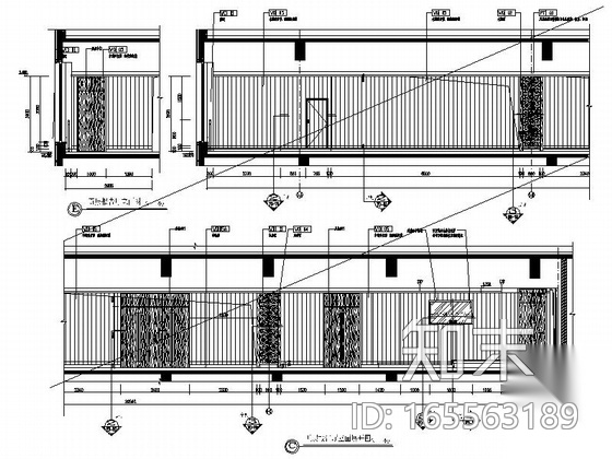 [内蒙]精品现代风格医院研究所室内装修施工图（含效果）施工图下载【ID:165563189】