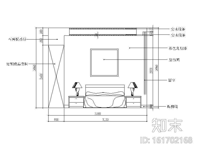 中式风格别墅住宅设计CAD施工图（含效果图）cad施工图下载【ID:161702168】