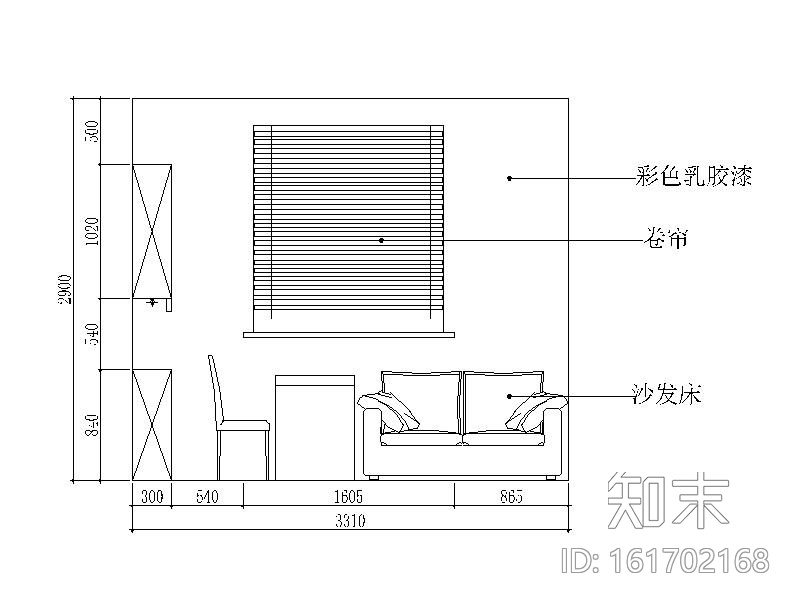 中式风格别墅住宅设计CAD施工图（含效果图）cad施工图下载【ID:161702168】