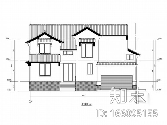 [苏州]两层钢框架结构别墅结构施工图（含pkpm计算模型cad施工图下载【ID:166095155】