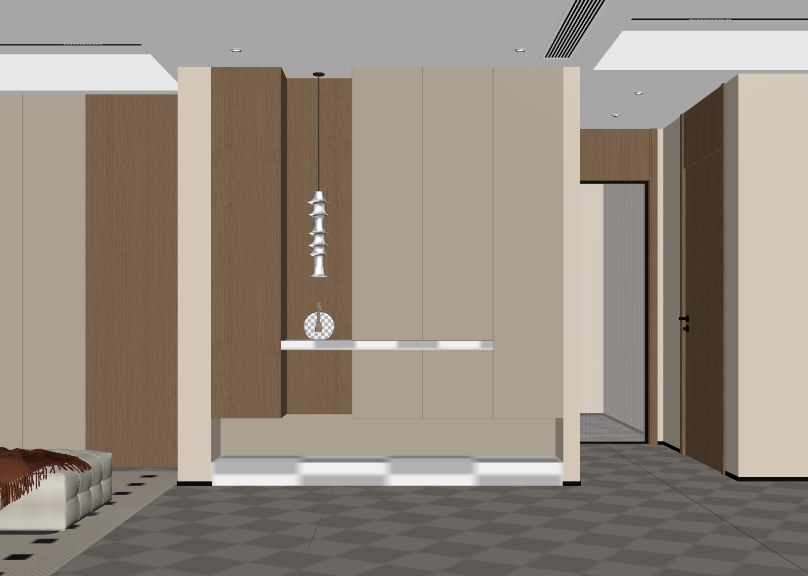 现代家居客厅3D模型下载【ID:1214959063】