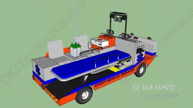 移动医疗设备SU模型下载【ID:436291936】