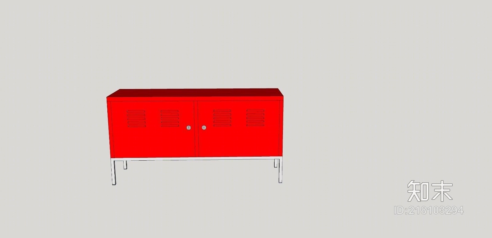 精品免费玄关柜SU模型下载【ID:218103294】