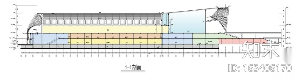 [昆明]高层孔雀造型国际会展中心建筑设计方案文本cad施工图下载【ID:165406170】