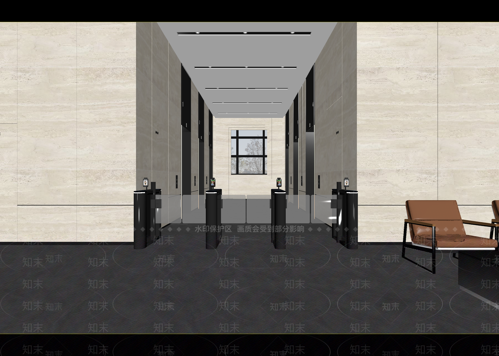 现代大厅3D模型下载【ID:1214735429】