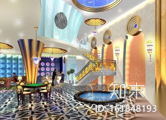 豪华国际会所桑拿豪华房施工图Ⅱ(含效果)cad施工图下载【ID:161848193】
