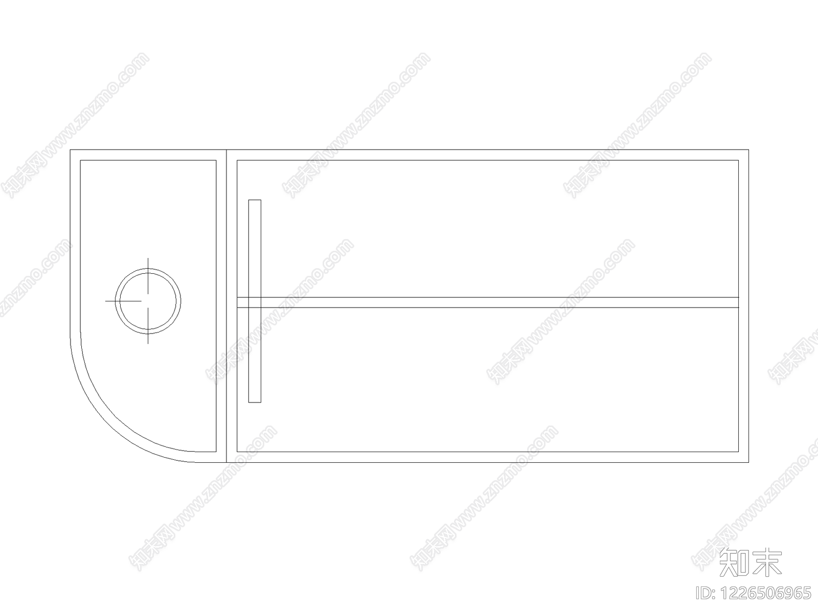 柜子cad施工图下载【ID:1226506965】