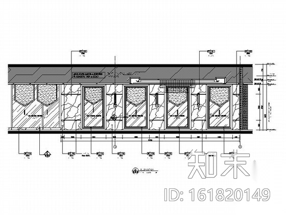 [东莞]某豪华气派办公楼室内装修图cad施工图下载【ID:161820149】