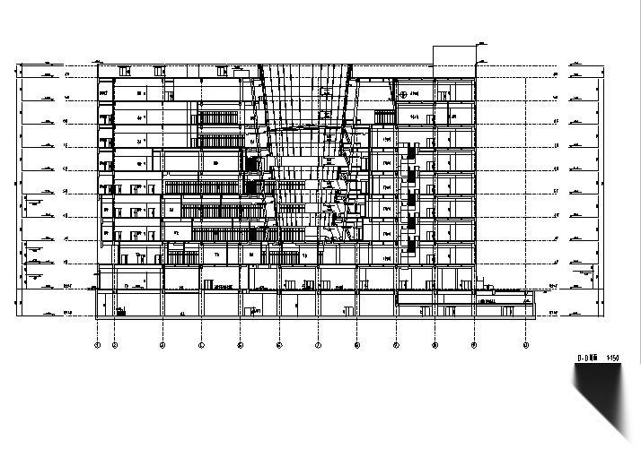 [合集]四套华东院商业综合楼及商业广场建筑施工图（图...cad施工图下载【ID:165607117】