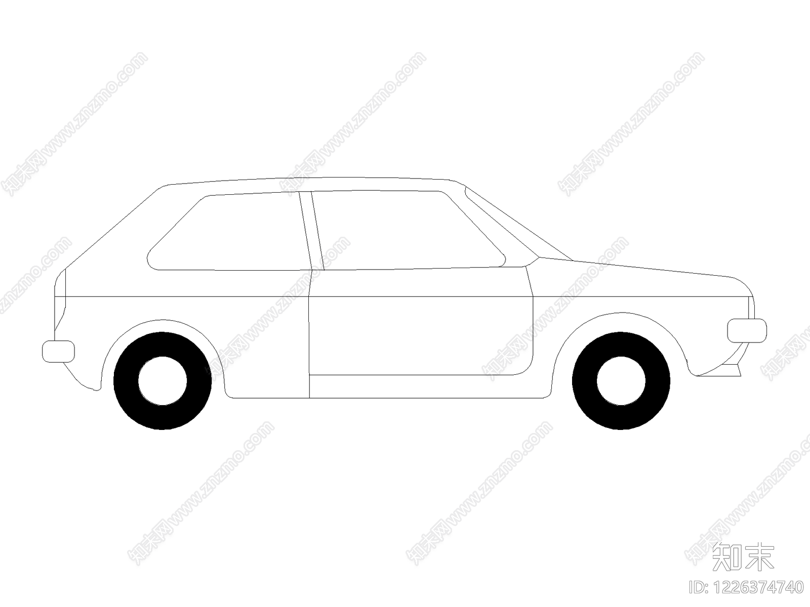 交通工具图库CAD图纸