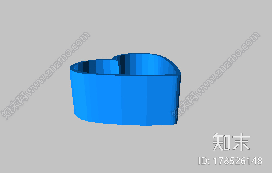 心形盒子3d打印模型下载【ID:178526148】