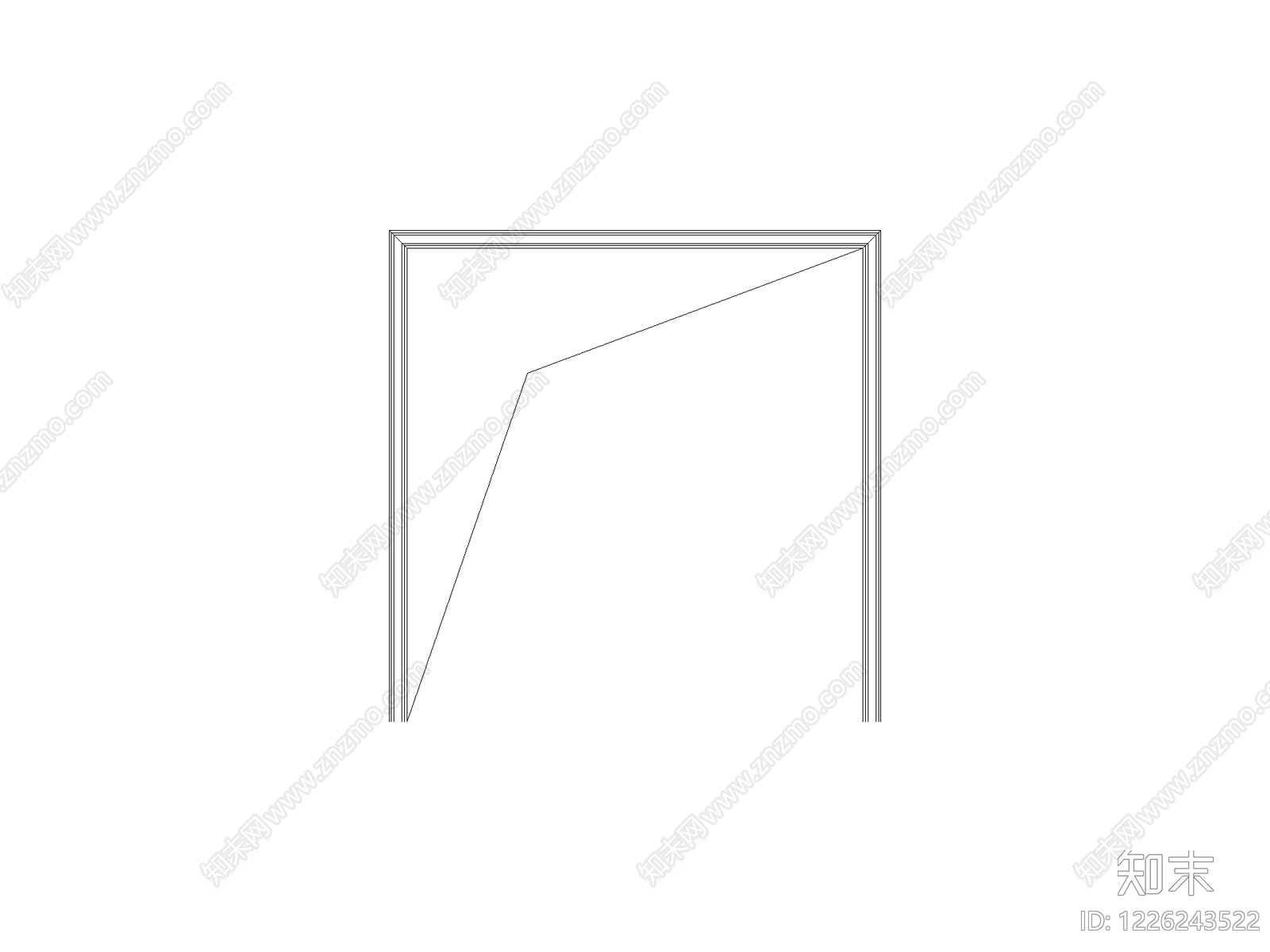 现代外窗系统CAD图纸