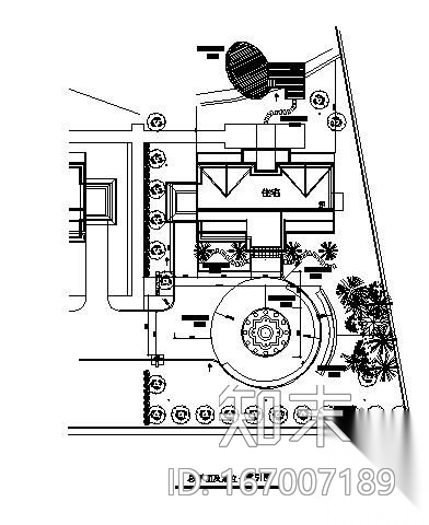 江苏某庭院全套施工图cad施工图下载【ID:167007189】