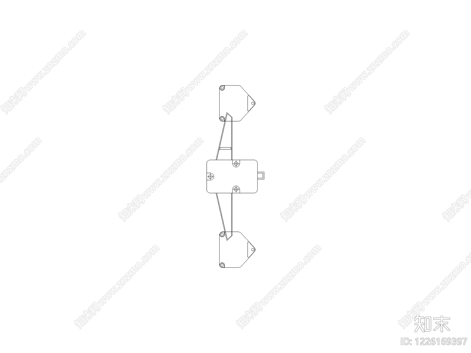 现代柜子CAD图纸