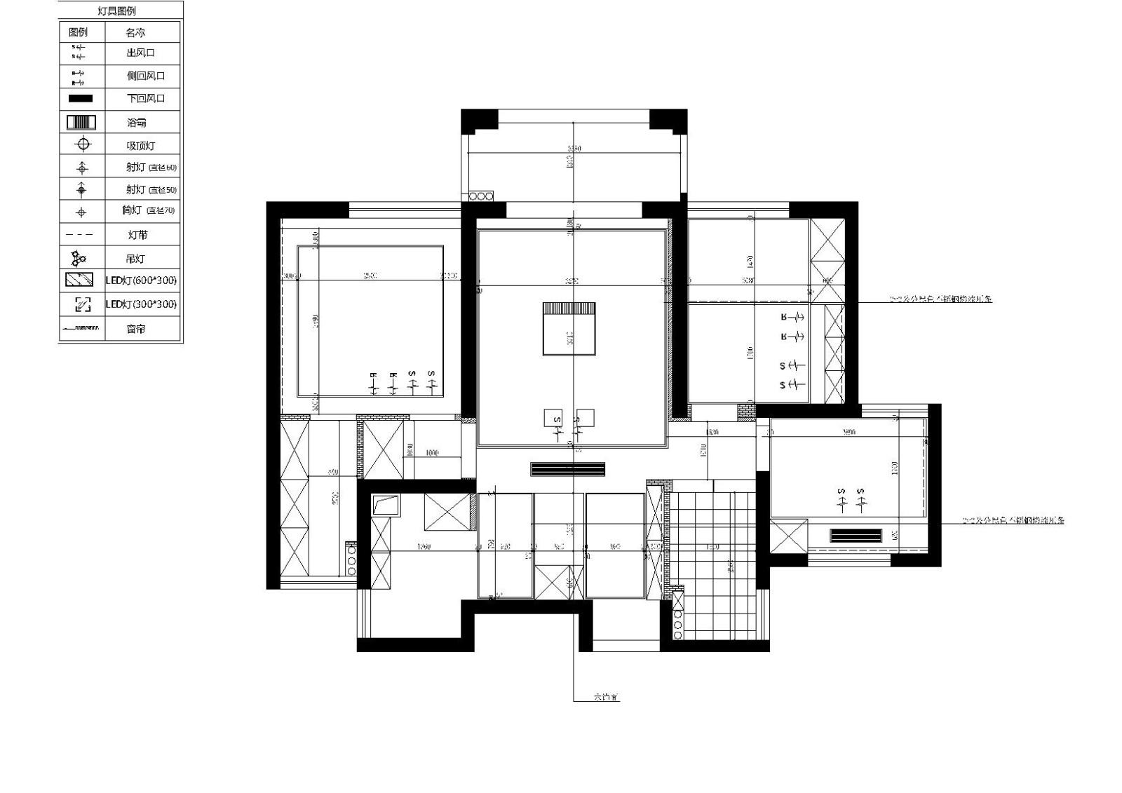 [浙江]-温州公园天下北欧住宅施工图+效果图cad施工图下载【ID:160016148】