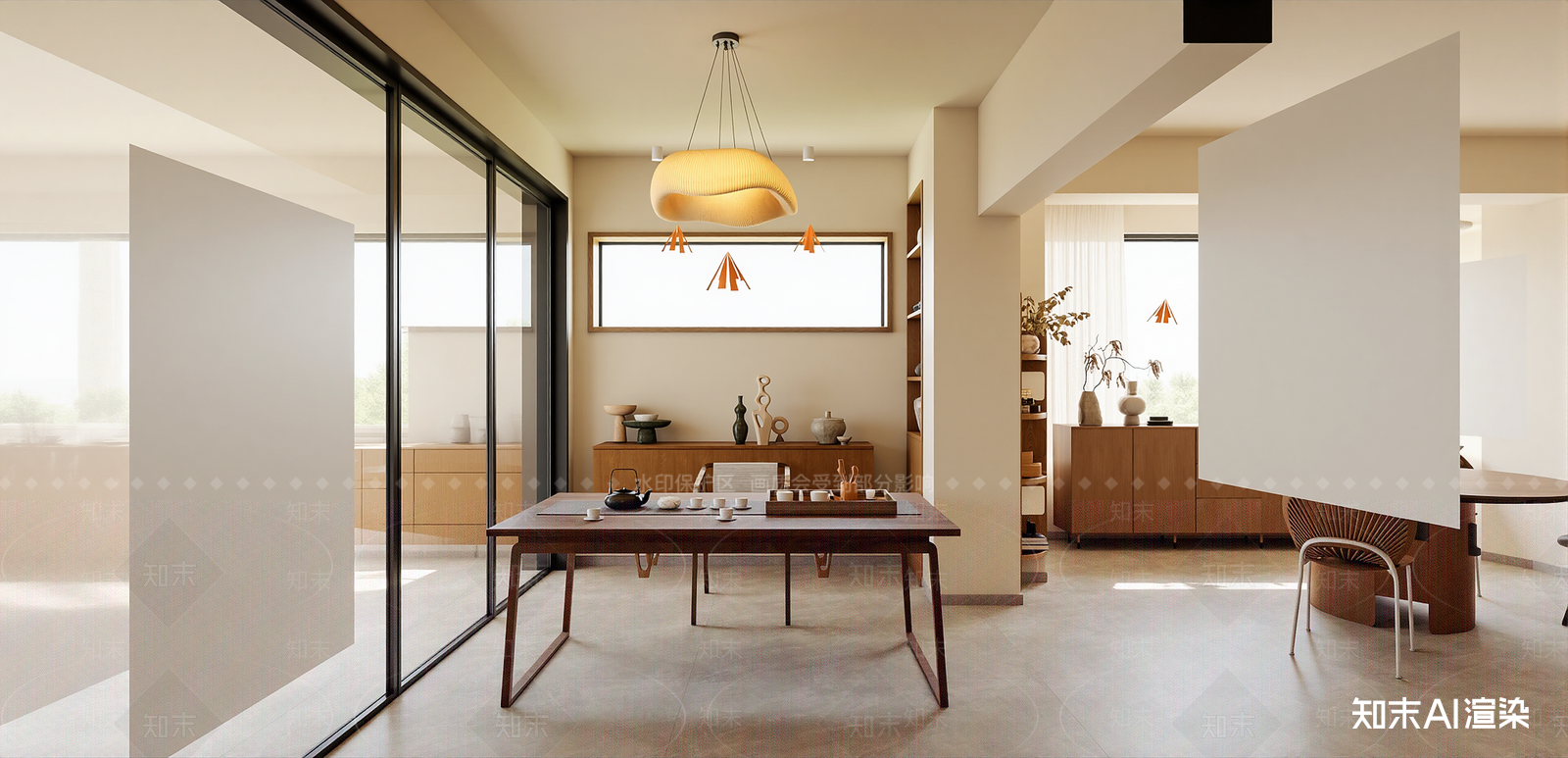 中古家居餐厅SU模型下载【ID:1215969948】