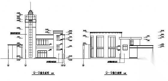 某四层文化广场建筑施工图cad施工图下载【ID:166734170】