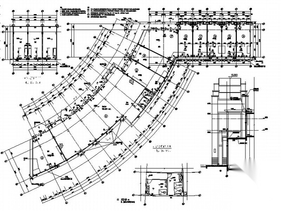 [广东]artdeco单层商业街建筑施工图（知名地产）cad施工图下载【ID:165926113】