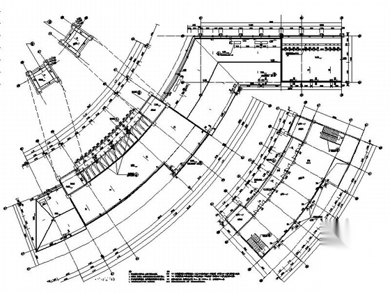 [广东]artdeco单层商业街建筑施工图（知名地产）cad施工图下载【ID:165926113】