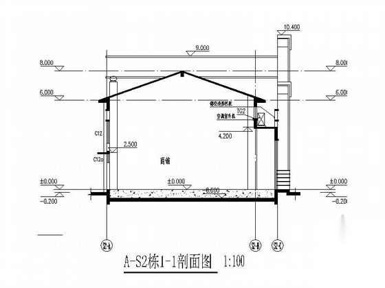 [广东]artdeco单层商业街建筑施工图（知名地产）cad施工图下载【ID:165926113】