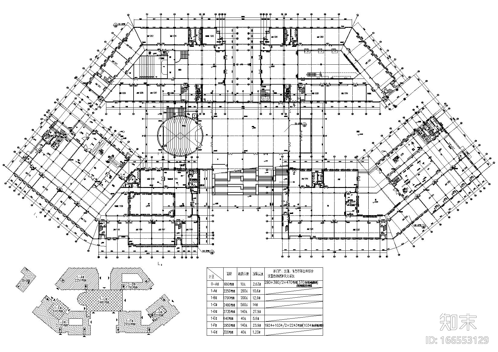 [湖北]长江大学石油科技中心建设工程施工图cad施工图下载【ID:166553129】