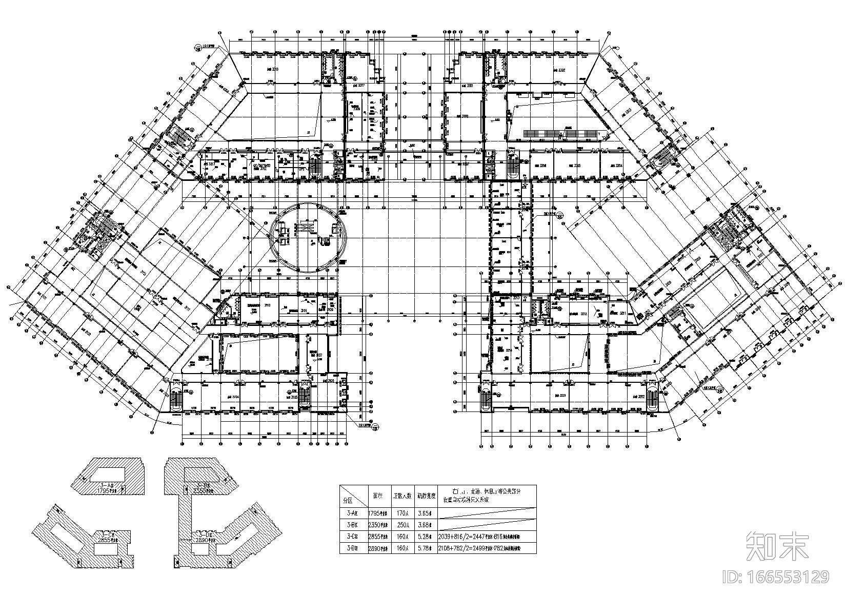 [湖北]长江大学石油科技中心建设工程施工图cad施工图下载【ID:166553129】