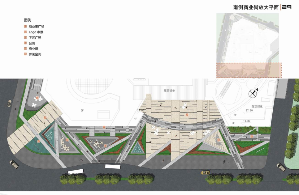 [广西]桂林兴进广场景观概念方案（商业，现代）cad施工图下载【ID:165920189】