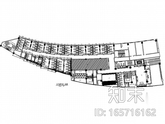 [原创]精品地级市体育馆高档休闲洗浴中心CAD装修施工...cad施工图下载【ID:165716162】